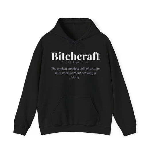 Bitchcraft Funny Definition Hoodie