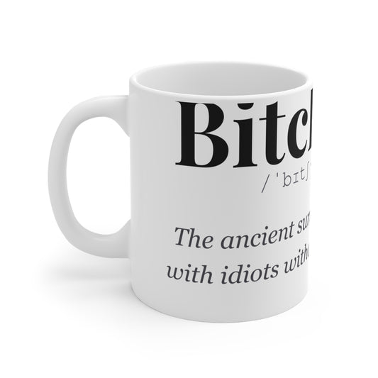 Bitchcraft Funny Definition Mug