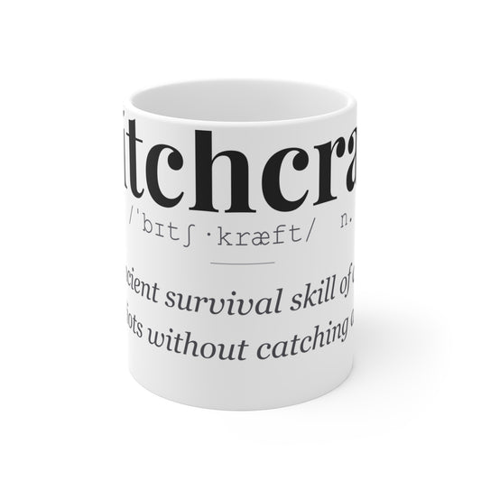 Bitchcraft Funny Definition Mug